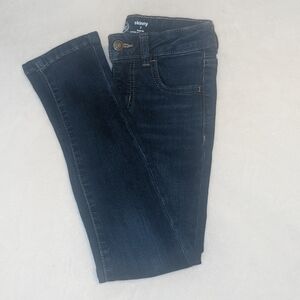 Wonder Nation Women's Skinny Jeans - Dark Blue